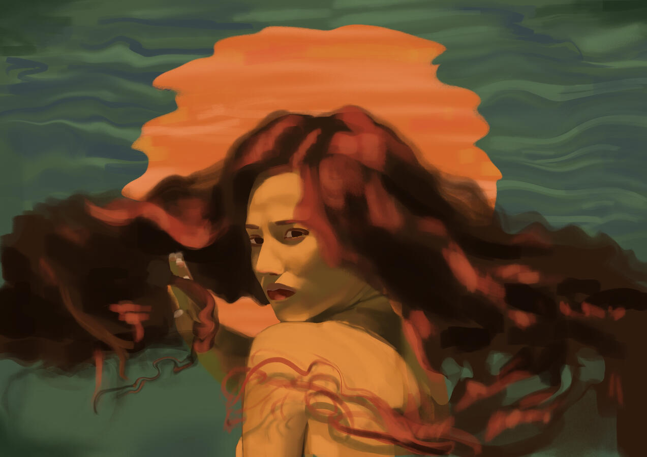 "Mars" | February 2026 | Digital: Procreate